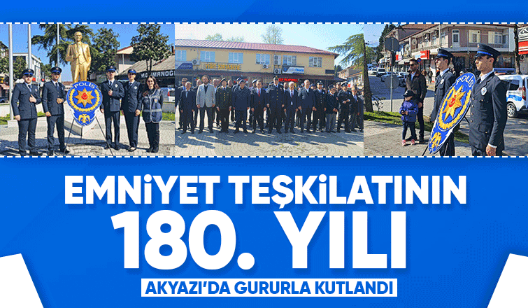 Polis Haftasında Akyazı’da Kalpler Bir Oldu