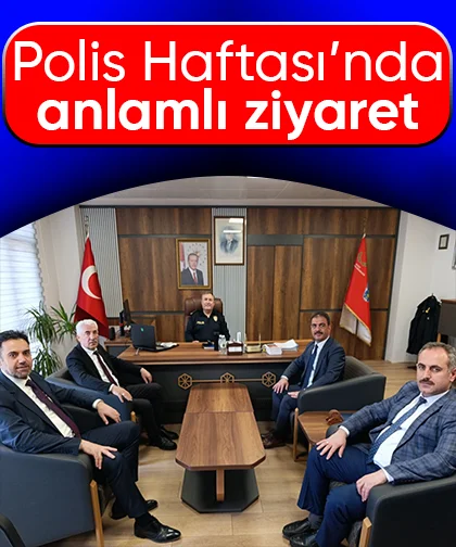 Polis Haftası’nda anlamlı ziyaret