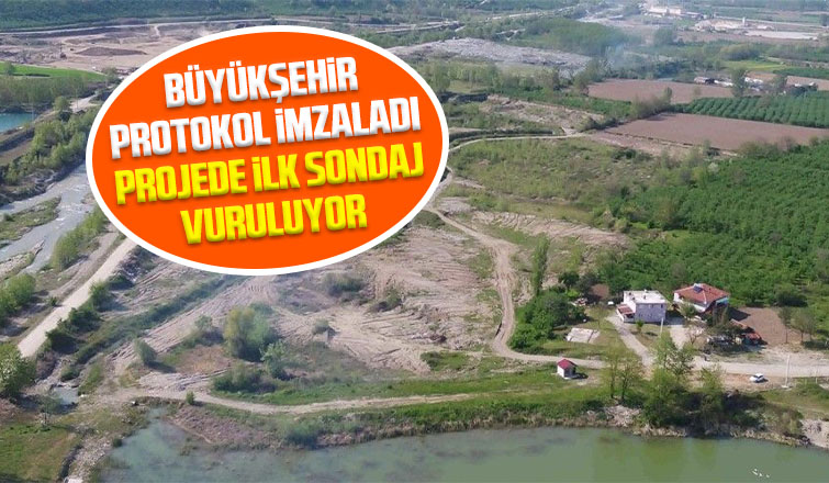 Projede ilk sondaj vuruluyor
