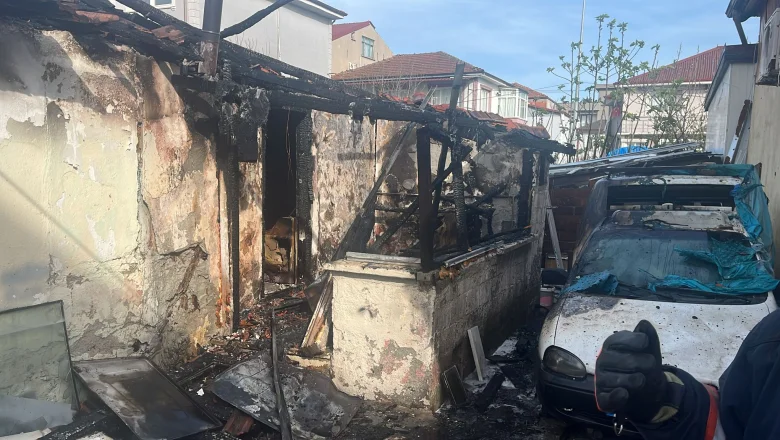 Psikolojik sorunları olan kız evi ateşe verdi iddiası