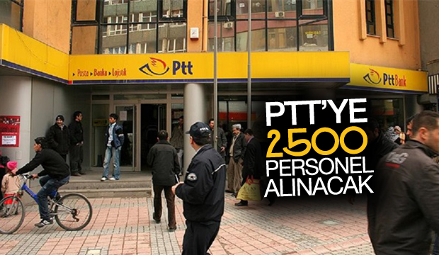 PTT de sözleşmeli personel alımı başladı