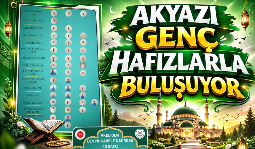 Ramazan ayı genç hafızların tilavetleri ile taçlanıyor