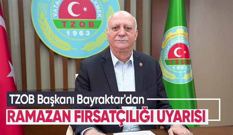 Ramazan fırsatçılarına karşı vatandaşı uyardı