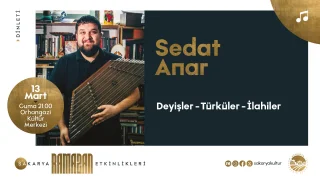 Ramazan takvimine Sedat Anar dinletisi ve film gösterimiyle final