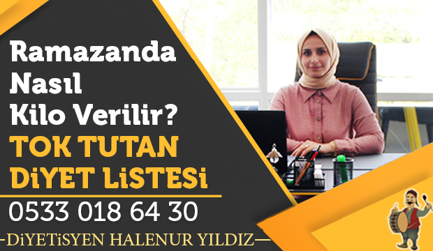 Ramazanda nasıl kilo verilir