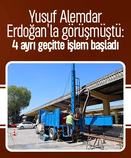 Raylar yer altına alınıyor; Çalışmalar başladı