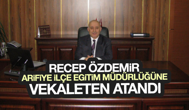 Recep Özdemir Gecici Görev İle Atandı