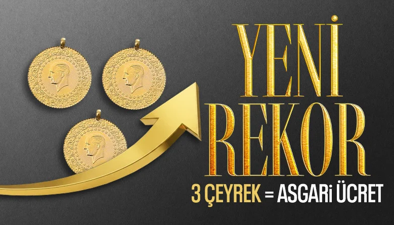 Rekorlar hızlandı! Çeyrek altın 7 bin lirayı geçti