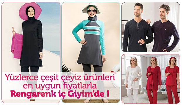 Ren Ga Renk İç Giyim de Kampanyalar Devam Ediyor