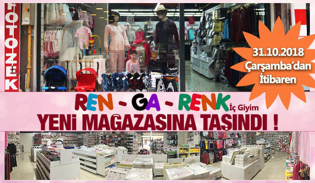 Ren  Ga Renk İç Giyim Taşındı