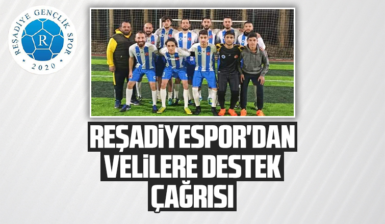 Reşadiyespor'dan velilere destek çağrısı