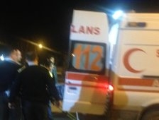 Altındere'de Motosiklet Kazası 