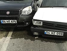 Hastane Kavşağında Kaza