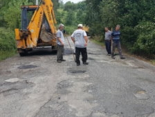 Dokurcun’da Asfalt Yama Çalışmaları BAŞLADI 