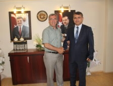 Başkan Akcan'a Ziyaretler Sürüyor