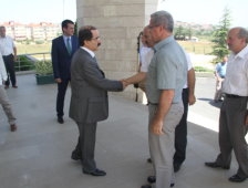 Başkan Akcan'dan Vali Coş'a Ziyaret