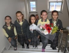 Paris İlköğretim Okulu Öğrencilerinden Başkan Akcan'a Ziyaret