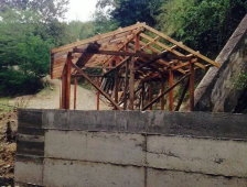 Sel'de Zarar Gören Tarihi Değirmeni Kendi İmkanlarıyla Onarıyor