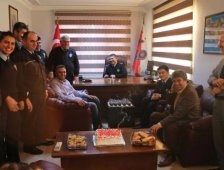 İlçe Emniyet Müdürlüğü’nde Doğum Günü Sürprizi
