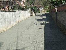 Yola Beton Döküldü