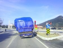 Trafikte Tehlike Saçtı