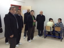 Yatılı Kalan Öğrencileri Ziyaret Ettiler