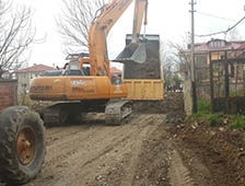 İnönü Mahalesi 7024 Sokak Parke Çalışması Başladı