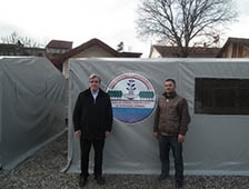 Yenilenen Çadırlar Kuzuluk Mahesi'ne Teslim Edildi