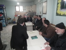 Başkan Akcan'dan Taşburuna Ziyaret