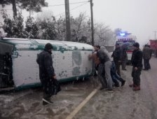 Kuzuluk Yolunda Trafik Kazası