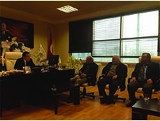 Ak Parti İlçe Teşkilatı Dr.Yavuz Tepeçınar’ı Ziyaret Etti