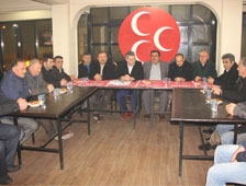 Muhtarlar Derneği Ziyaretlerini Sürdürüyor