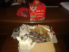 Taşburun İlk Ve Orta Okulu Atık Pil Kampanyasına Katıldı