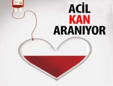 Yatan Hasta İçin Acil Kana İhtiyaç Vardır
