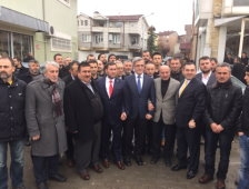 Abdullah Mert bugün yoğun katılımla resmi olarak aday adaylık başvurusunu yaptı