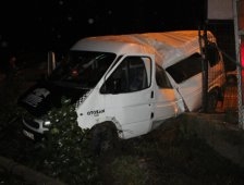 160 promill kaldırıma çıkardı 