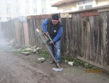 Akyazı Belediyesi Sağlık İşleri Ekiplerinden Larva Mücadelesi