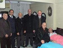 Kaza Geçiren Fuat Yılmaz'a Ziyaret