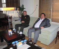 Yzb.Mustafa Hekimoğlu Muhtarlar Derneğini Ziyaret Etti