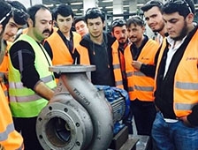 MYO Öğrencileri Standart Pompa Ve Wılo Pompa Tesislerini Ziyaret Etti