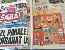 SABAH’ TA AKYAZILI AJANSIN REKLAMI