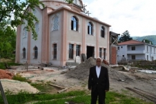 ASİYE HANIM MERKEZ CAMİİ İNŞAATI SÜRÜYOR