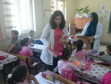 Atatürk İlkokulu’nda Diş Sağlığı Konulu Seminer Verildi.