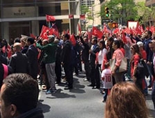 Fevzi Sezgin New York’ta Türk Yürüyüşünde