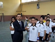Futsal Turnuvasında İnönü Ortaokulu Şampiyon Oldu