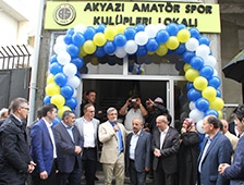 Akyazı Belediyesi Amatör Spor Kulüpleri Lokali Açıldı