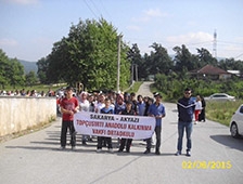 Kuzulukta Sağlıklı Yaşam Yürüyüşü