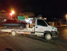 Kuzuluk'da İki Araç Çarpıştı