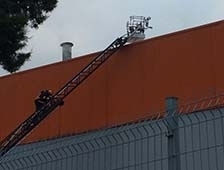 Alüminyum Fabrikasında Yangın Çıktı