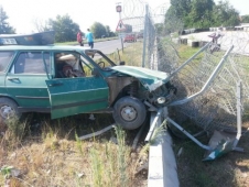 Sofuoğlu Pisti Önünde Trafik Kazası